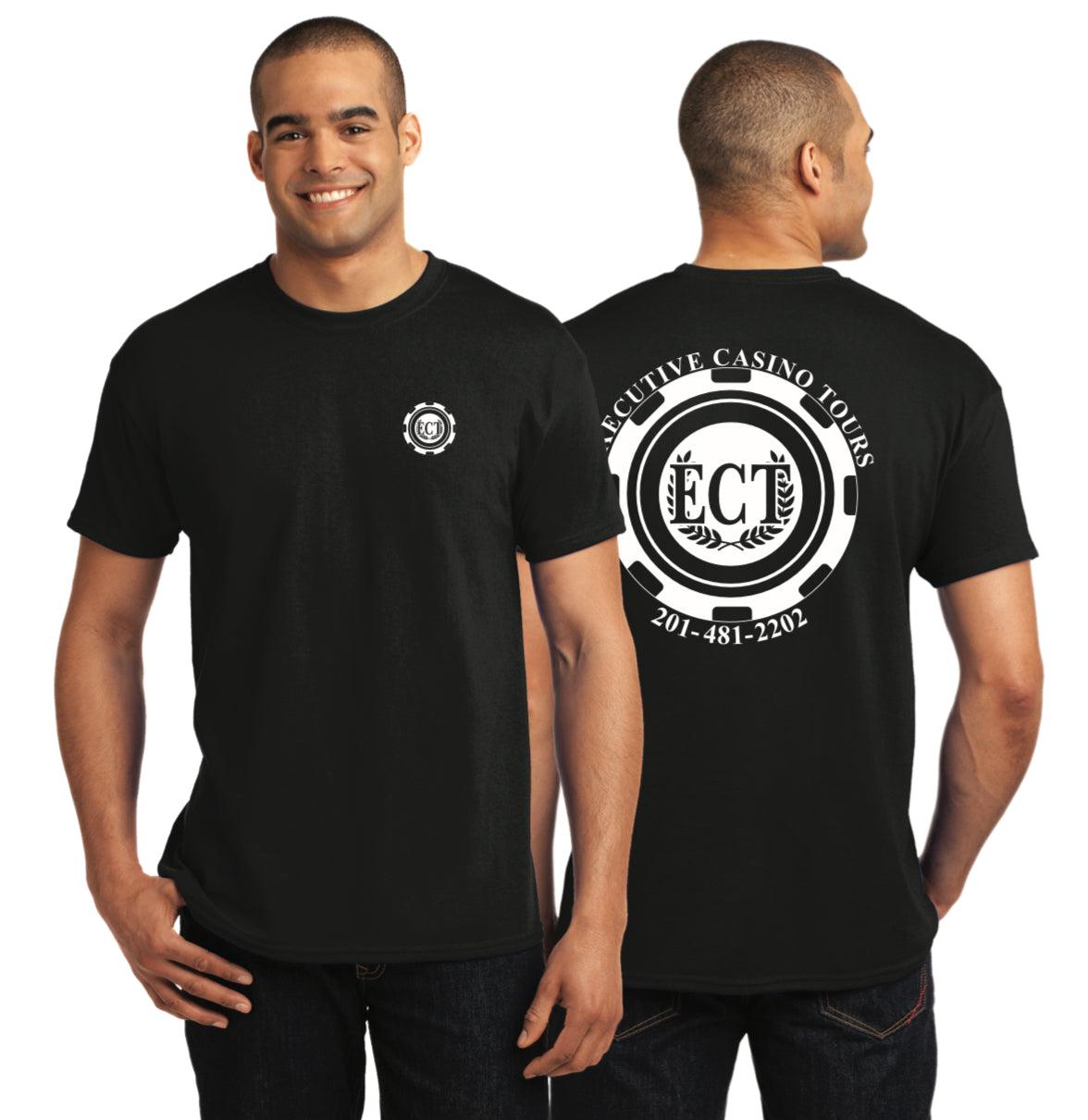 Short Sleeve ECT T-Shirt (Large Logo on Back) - Multiple Colors